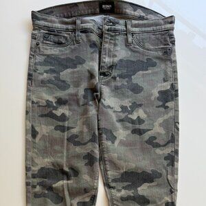 Hudson Camo Skinny Jeans - size 29